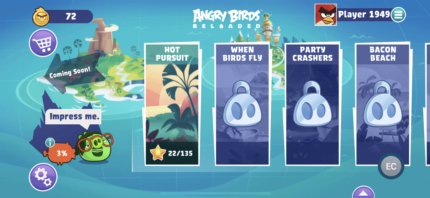 game ui examples angry birds