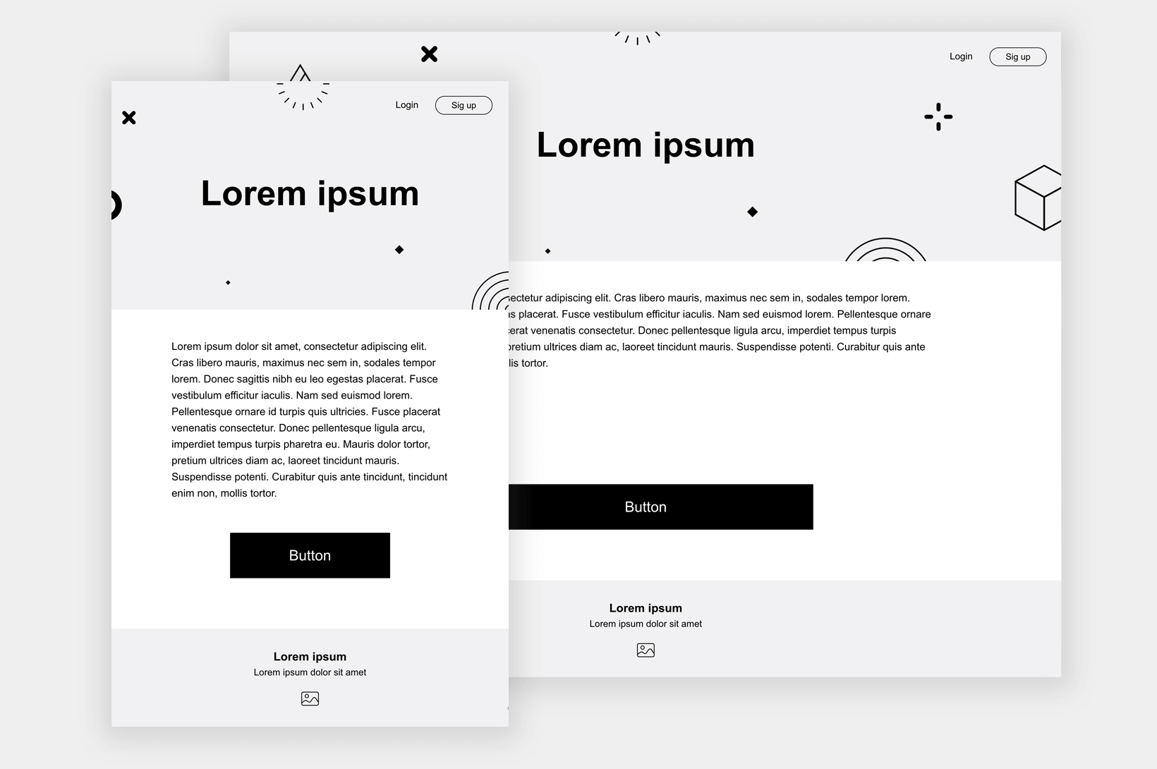 Prototypes réactifs